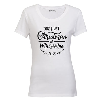 Christmas 2021 - Mr & Mrs - Ladies - T-Shirt