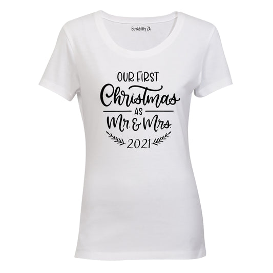 Christmas 2021 - Mr & Mrs - Ladies - T-Shirt