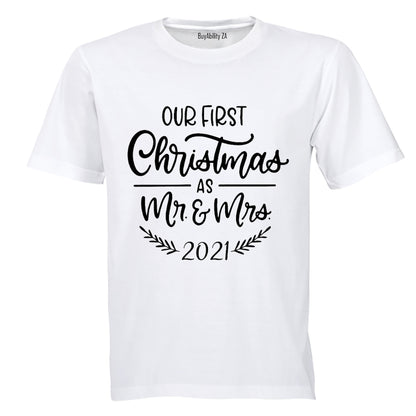 Christmas 2021 - Mr & Mrs - Adults - T-Shirt