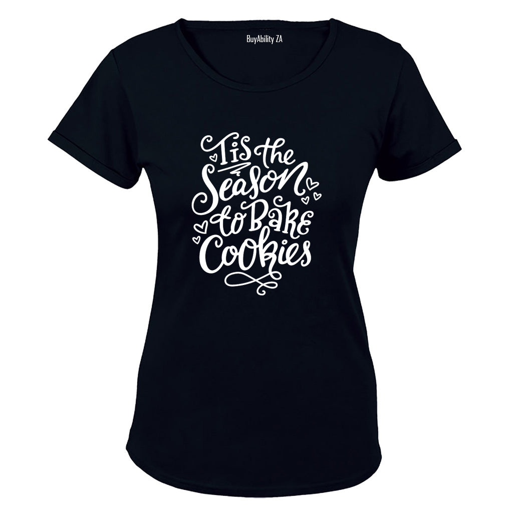 Season to Bake Cookies - Christmas - Ladies - T-Shirt