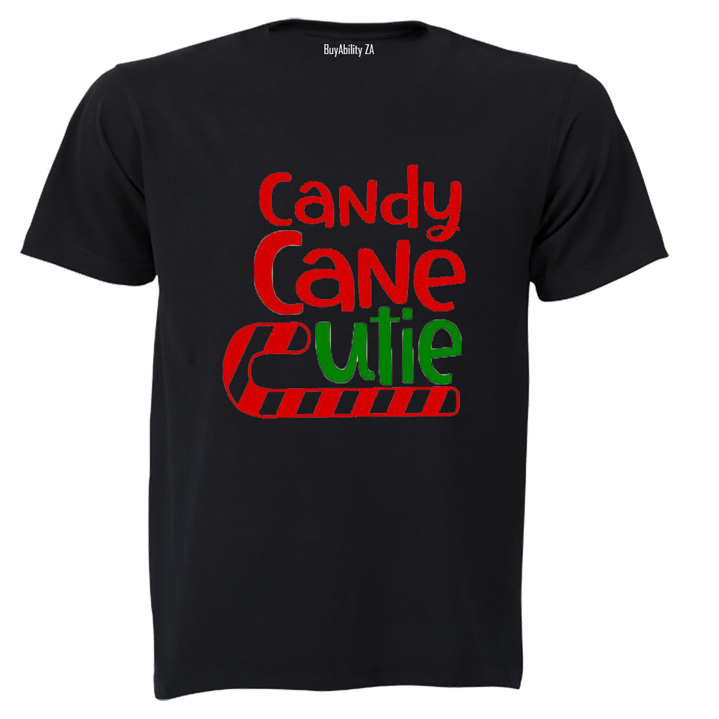 Christmas Candy Cane Cutie - Colourful - Kids T-Shirt