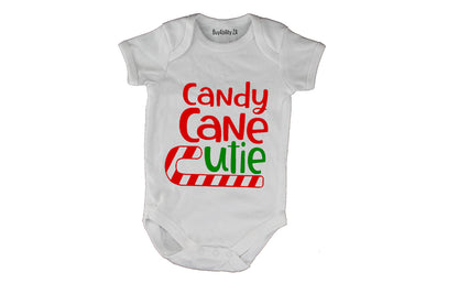 Christmas Candy Cane Cutie - Colourful - Baby Grow