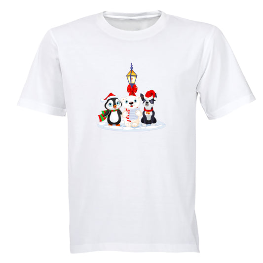 Christmas Carol Friends - Kids T-Shirt - BuyAbility South Africa
