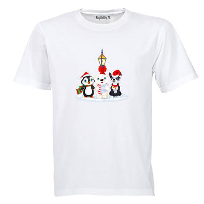 Christmas Carol Friends - Kids T-Shirt