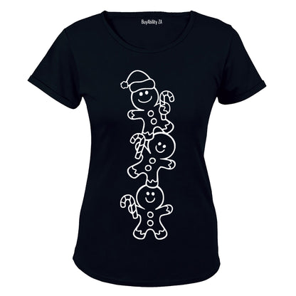 Christmas Cookie Tower - Ladies - T-Shirt