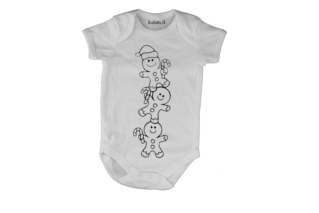 Christmas Cookie Tower - Baby Grow