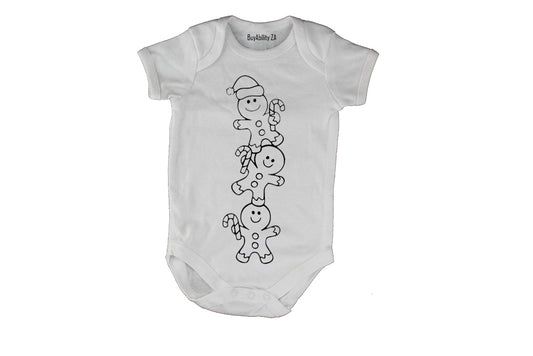 Christmas Cookie Tower - Baby Grow