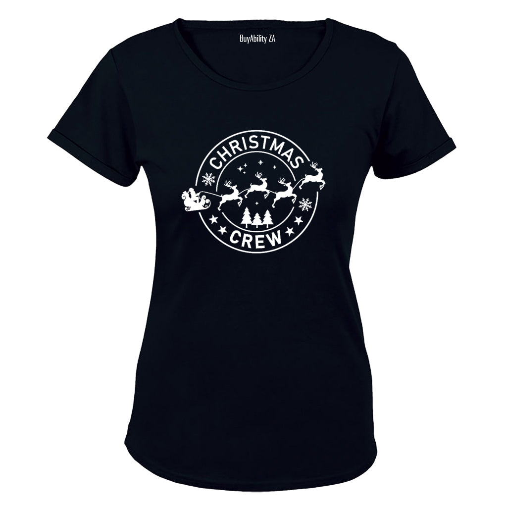 Christmas Crew Circular - Ladies - T-Shirt