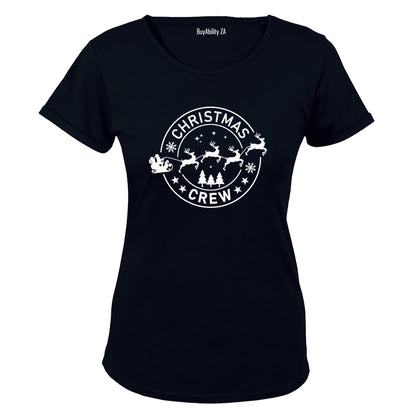 Christmas Crew Circular - Ladies - T-Shirt