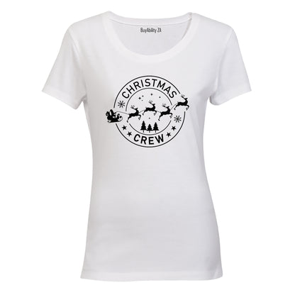 Christmas Crew Circular - Ladies - T-Shirt