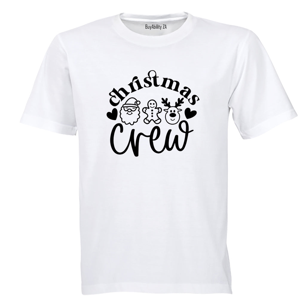 Christmas Crew - Hearts - Kids T-Shirt