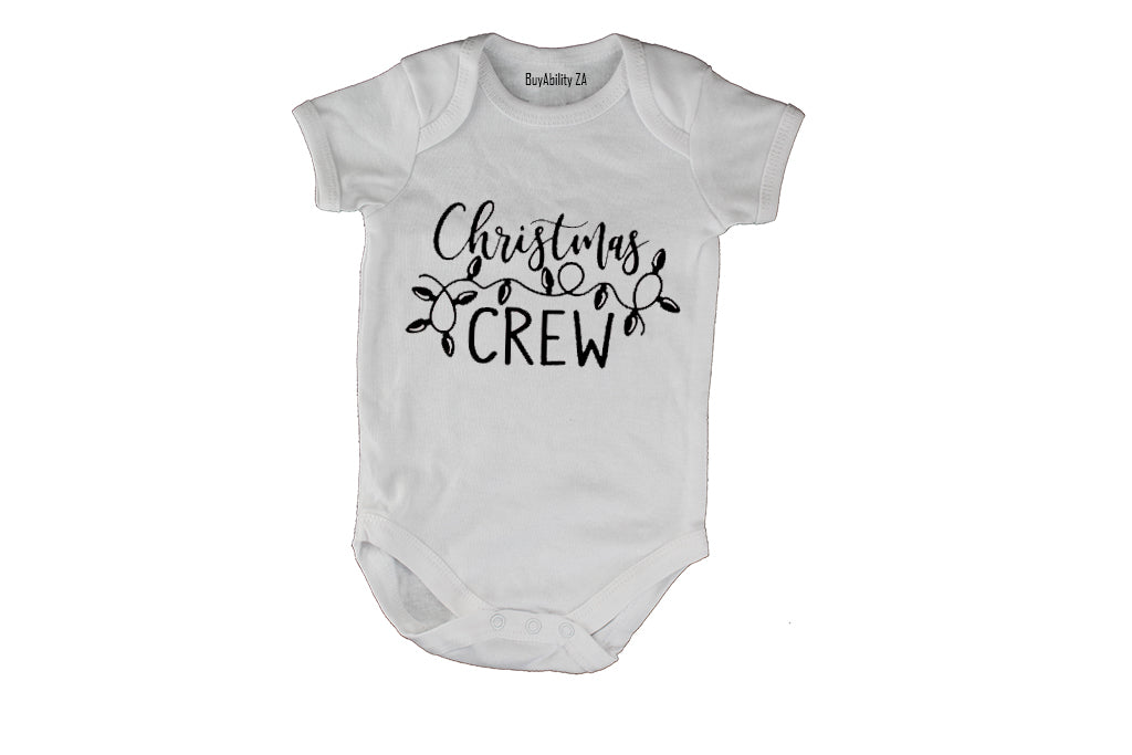 Christmas Crew - Lights - Baby Grow