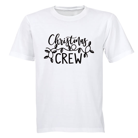 Christmas Crew - Lights - Adults - T-Shirt - BuyAbility South Africa