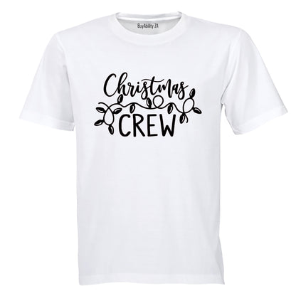 Christmas Crew - Lights - Adults - T-Shirt