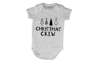 Christmas Crew - TREES - Baby Grow