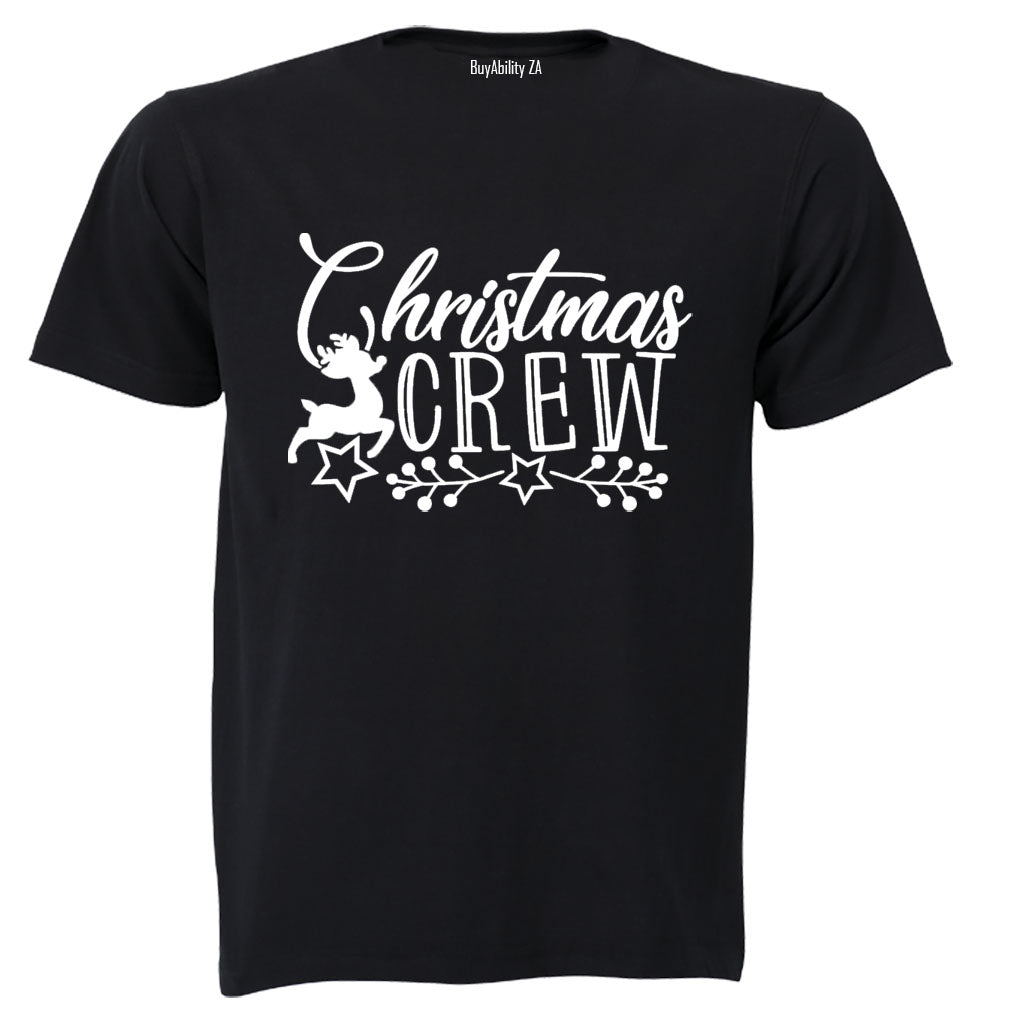 Christmas Crew - Reindeer - Adults - T-Shirt