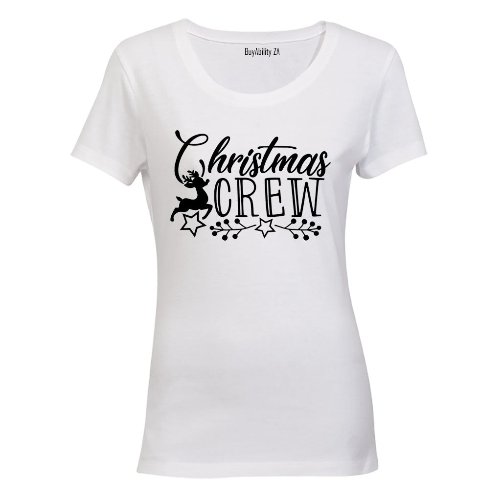 Christmas Crew - Reindeer - Ladies - T-Shirt