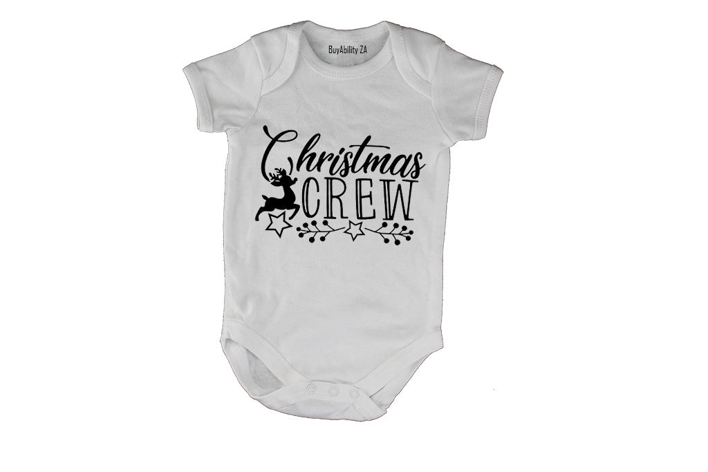 Christmas Crew - Reindeer - Baby Grow