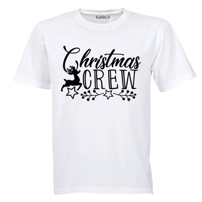 Christmas Crew - Reindeer - Adults - T-Shirt