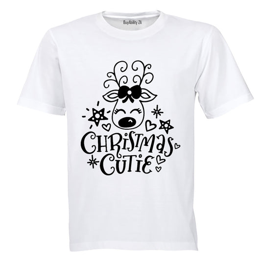Christmas Cutie - Reindeer - Kids T-Shirt