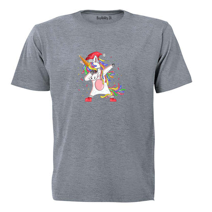 Christmas Dabbing Unicorn - Kids T-Shirt
