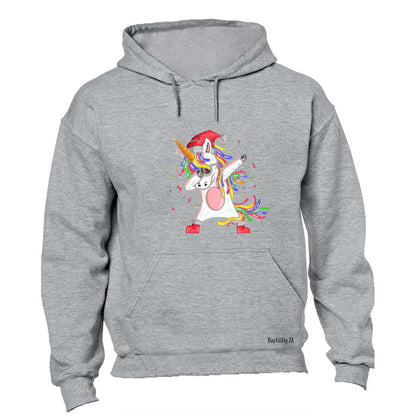 Christmas Dabbing Unicorn - Hoodie
