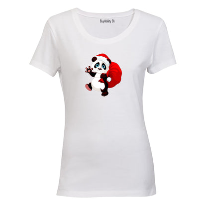 Christmas Delivery Panda - T-Shirt