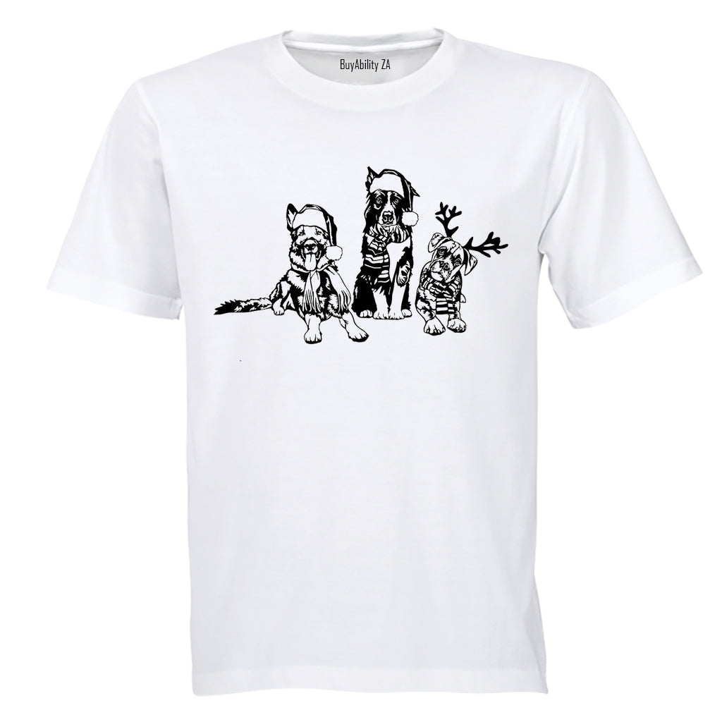 Christmas Dogs - Kids T-Shirt