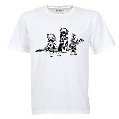 Christmas Dogs - Kids T-Shirt
