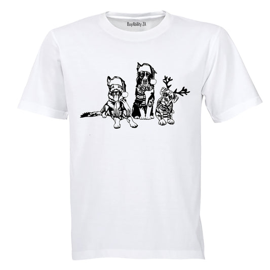 Christmas Dogs - Kids T-Shirt