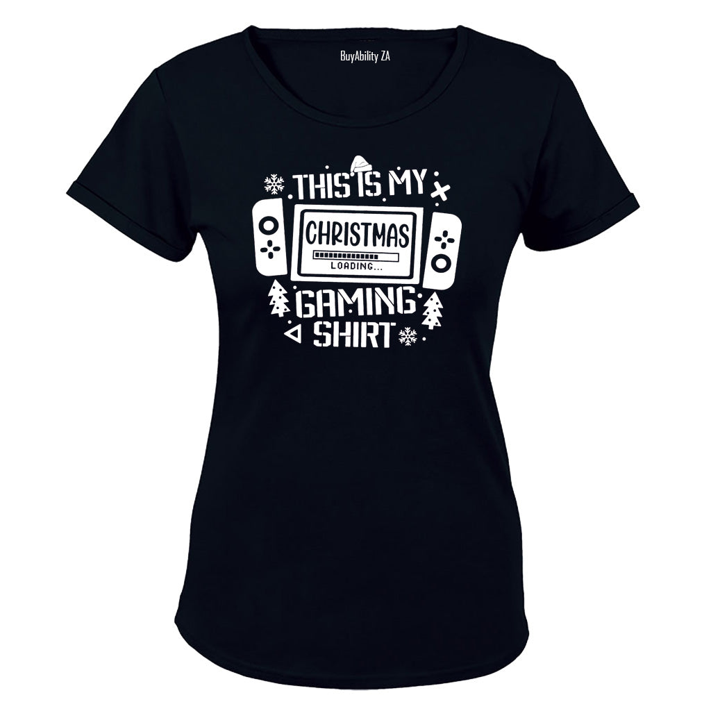 Christmas Gaming Shirt - Ladies - T-Shirt - BuyAbility South Africa