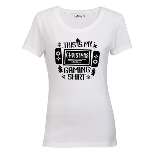 Christmas Gaming Shirt - Ladies - T-Shirt - BuyAbility South Africa