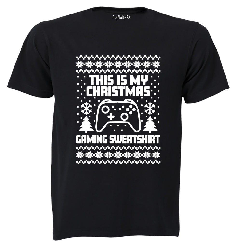 Christmas Gaming Sweatshirt - Adults - T-Shirt