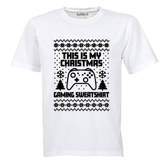 Christmas Gaming Sweatshirt - Adults - T-Shirt