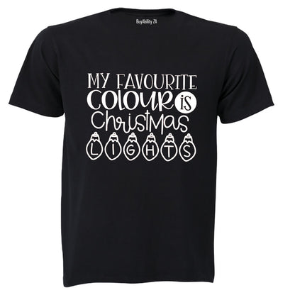 Christmas Lights - Adults - T-Shirt