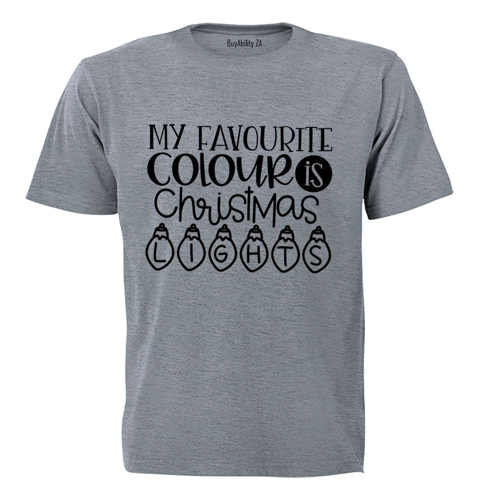 Christmas Lights - Adults - T-Shirt