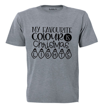 Christmas Lights - Adults - T-Shirt