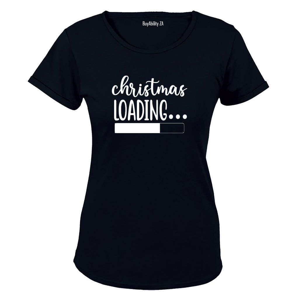Christmas Loading - Bold - Ladies - T-Shirt