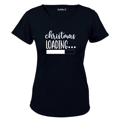 Christmas Loading - Bold - Ladies - T-Shirt