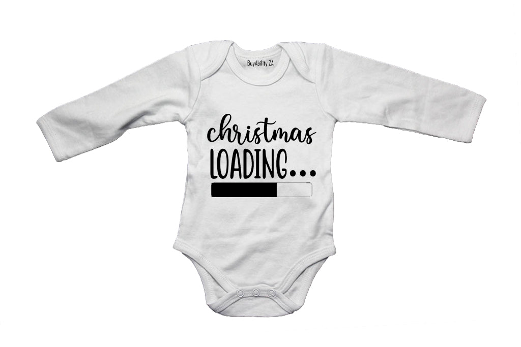 Christmas Loading - Bold - Baby Grow
