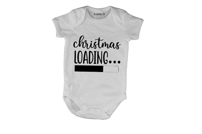 Christmas Loading - Bold - Baby Grow
