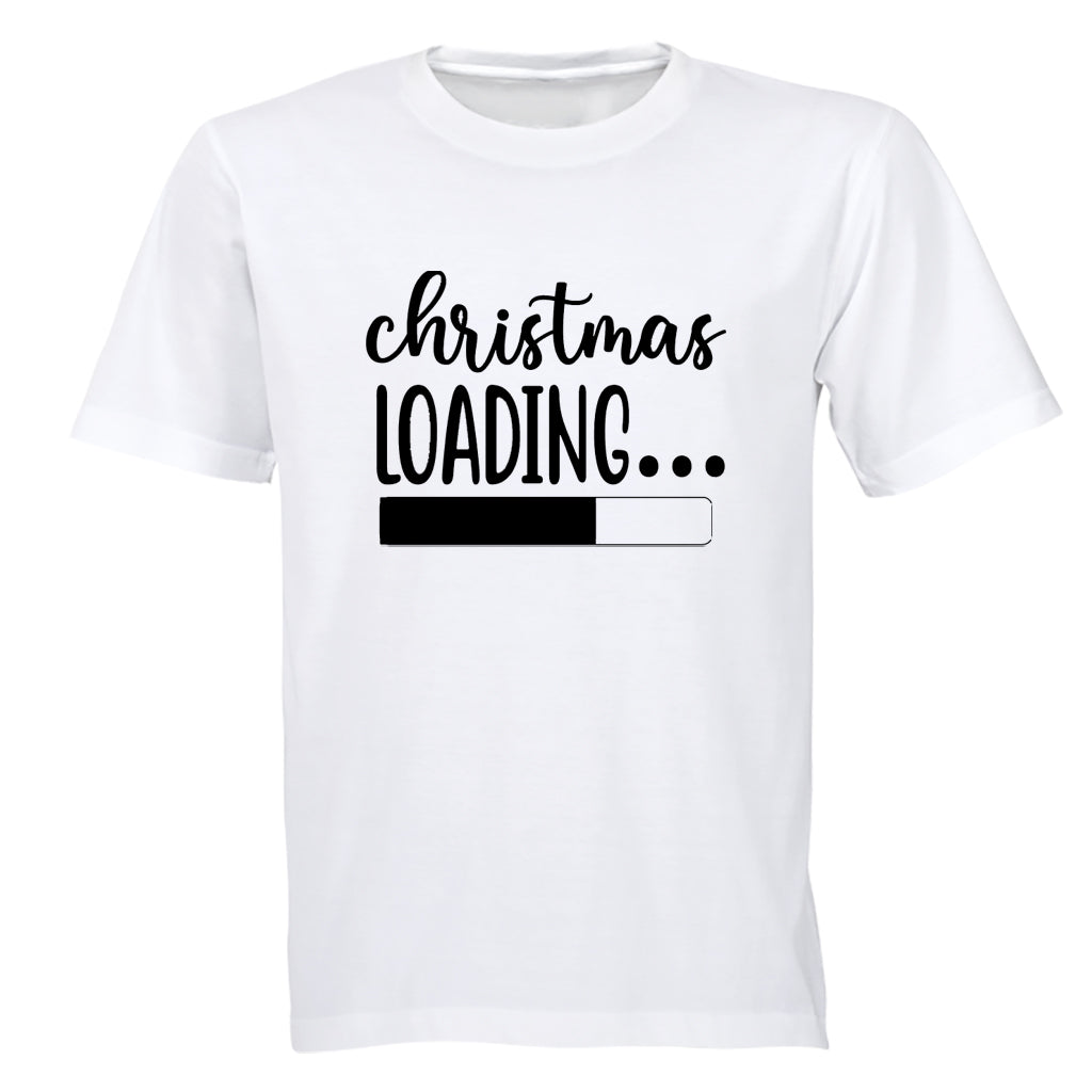 Christmas Loading - Bold - Adults - T-Shirt - BuyAbility South Africa