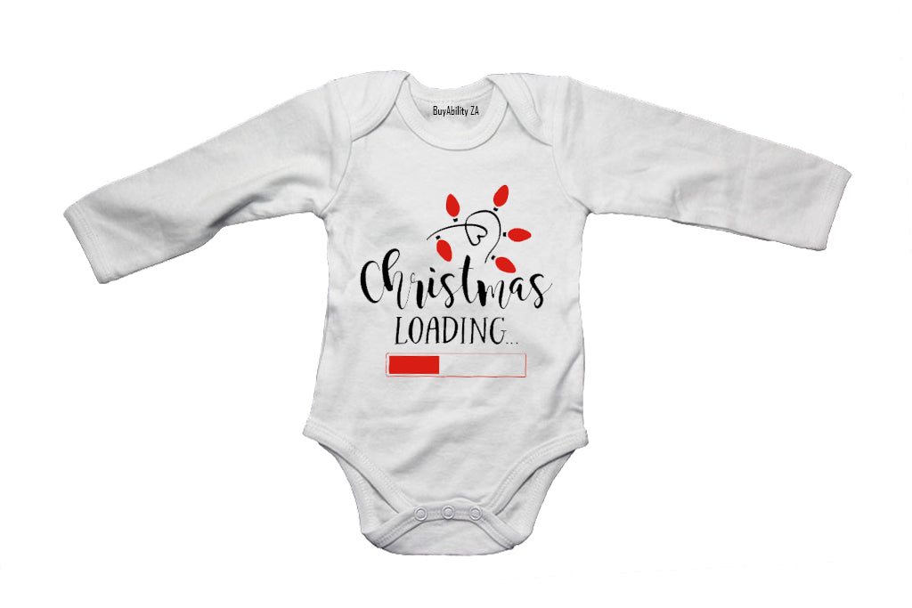 Christmas Loading - Baby Grow