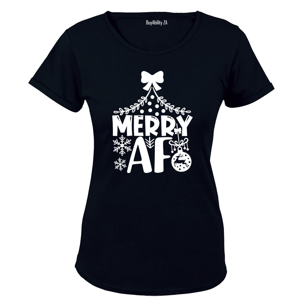 Christmas Merry - Ladies - T-Shirt