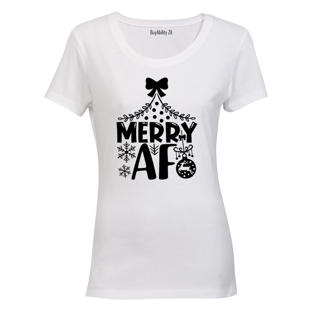 Christmas Merry - Ladies - T-Shirt