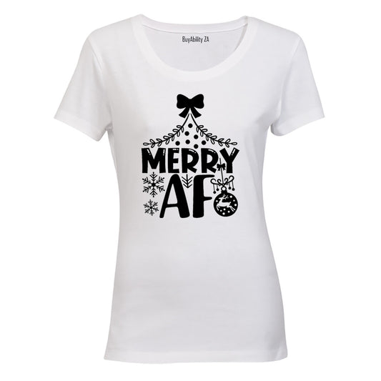 Christmas Merry - Ladies - T-Shirt