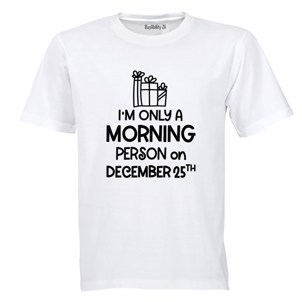 Christmas Morning - Person - Kids T-Shirt