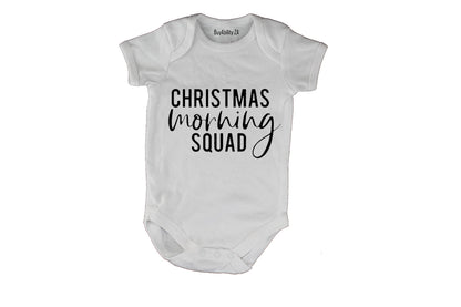 Christmas Morning Squad - Baby Grow