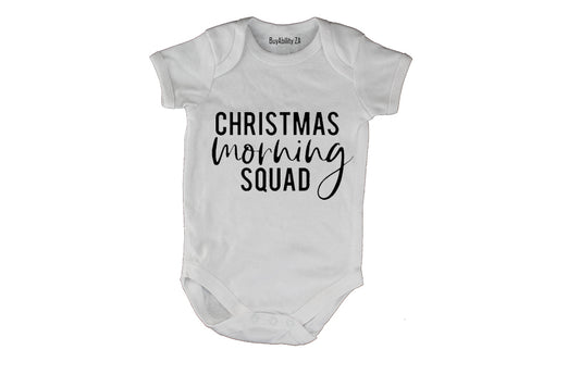 Christmas Morning Squad - Baby Grow