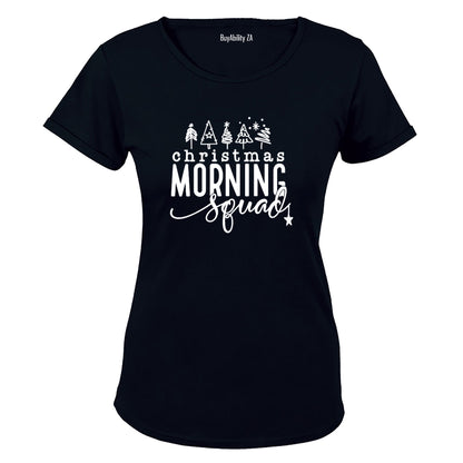 Christmas Morning Squad - Ladies - T-Shirt
